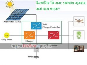 ইনভার্টার কি?, ইনভার্টার এর কাজ কি?,ইনভার্টার আমরা কোথায় ব্যবহার কর,ইনভার্টার কিভাবে কাজ করে, ইনভার্টার সম্বন্ধে বিস্তারিত আলোচনা ও কিছু কথা