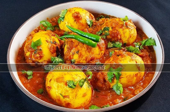রেসিপি : " স্পেশাল ডিম ভূনা "
