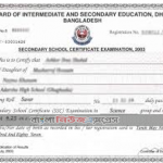 সার্টিফিকেট হারিয়ে গেলে করণীয়