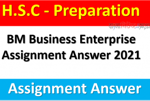 BM Business Enterprise Assignment Answer 2021