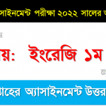 SSC Class 10 English Assignment Answer [2nd week Assignment Answer 2021] এসএসসি বিষয়: ইংরেজি ১ম পত্র, ২য় সপ্তাহের অ্যাসাইনমেন্ট সমাধান ২০২১