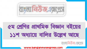 প্রবন্ধ রচনা: আমাদের জাতীয় অর্থনীতিতে পদ্মা সেতুর প্রভাব, রচনা: আমাদের জাতীয় অর্থনীতিতে পদ্মা সেতুর প্রভাব, আমাদের জাতীয় অর্থনীতিতে পদ্মা সেতুর প্রভাব রচনা SSC HSC 5 ৫ম শ্রেণির প্রাথমিক বিজ্ঞান বইয়ের ১১শ অধ্যায়ে বালির উল্লেখ আছে