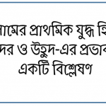 ইসলামের প্রাথমিক যুদ্ধ হিসেবে বদর ও উহুদ-এর প্রভাব। একটি বিশ্লেষণ