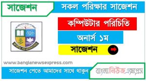 অনার্স ১ম বর্ষ কম্পিউটার পরিচিতি ১০০% কমন সাজেশন, জাতীয় বিশ্ববিদ্যালয়ের অনার্স ১ম বর্ষ কম্পিউটার পরিচিতি সাজেশন , hon 1st year introduction to computer special suggestions