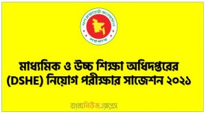 মাধ্যমিক ও উচ্চ শিক্ষা অধিদপ্তরের (DSHE) নিয়োগ পরীক্ষার সাজেশন ২০২১, DSHE নিয়োগ পরীক্ষার প্রস্তুতি ২০২১, ক্যাশিয়ার ও স্টোর কিপার সহ বিভিন্ন পদে মাধ্যমিক ও উচ্চ শিক্ষা অধিদপ্তরের (DSHE) নিয়োগ পরীক্ষার সাজেশন ২০২১