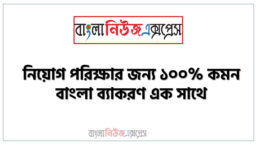 বাংলা ব্যাকরণ থেকে নিয়োগ পরীক্ষায় আসা প্রশ্ন সমাধান, নিয়োগ পরিক্ষার জন্য ১০০% কমন বাংলা ব্যাকরণ এক সাথে, যেকোন চাকরির পরীক্ষায় বার বার আসা কিছু গুরুত্বপূর্ণ বাংলা ব্যাকরণ