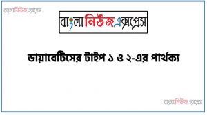 টাইপ ১ এবং ২ ডায়াবেটিসের মধ্যে পার্থক্য,ডায়াবেটিস কি,ডায়াবেটিস কয় প্রকার?,জেনে নিন ডায়াবেটিসের টাইপ ১ ও ২-এর পার্থক্য