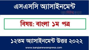 SSC (এসএসসি) বাংলা ১ম পত্র ১২তম সপ্তাহের এসাইনমেন্ট সমাধান ২০২২, Ssc bangla 1st paper assignment answer 12th week 2022, “বাংলা ১ম পত্র” এসএসসি ১২তম সপ্তাহের অ্যাসাইনমেন্ট ২০২২, ssc bangla 1st paper 12th week assignment answers 2022