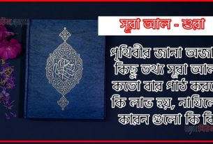 সূরা শুরা সকল তথ্য আল কোরআন ও হাদিসের আলোতে,পৃথিবীর জানা অজানা কিছু তথ্য আল শুরা আলমল ও ফজিলত, সূরা শুরা কতো বার পাঠ করলে কোন আলম ও ফজিলত, সূরা শুরা নাযিলের কারন গুলো কি কি ,কুরআন ৪২ সূরা আল - শুরা