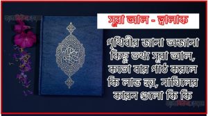সূরা ত্বালাক সকল তথ্য আল কোরআন ও হাদিসের আলোতে,পৃথিবীর জানা অজানা কিছু তথ্য আল ত্বালাক আলমল ও ফজিলত, সূরা ত্বালাক কতো বার পাঠ করলে কোন আলম ও ফজিলত, সূরা ত্বালাক নাযিলের কারন গুলো কি কি ,কুরআন ৬৫ সূরা আল – ত্বালাক