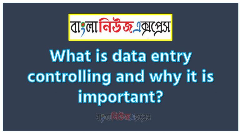 What is data entry controlling and why it is important?,What is data entry? All information about data entry, what is data entry? What are the types of data entry and how to do it, does data entry fall under digital marketing?