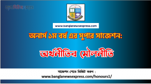 Honors Principles of Economics Suggestion PDF Download, PDF Download Principles of Economics Honors 1st Year suggestion