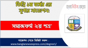 Social Work 2nd Paper Suggestion PDF