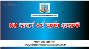 NU Honours 4th year Result