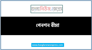 পেনশন বীমা,পেনশন বীমা পলিসি,বিমা পলিসিতে মিলছে আজীবন পেনশন