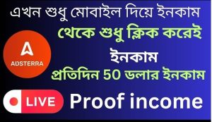 Adsterra থেকে প্রতিদিন ইনকাম, Adsterra থেকে আয় করার উপায়
