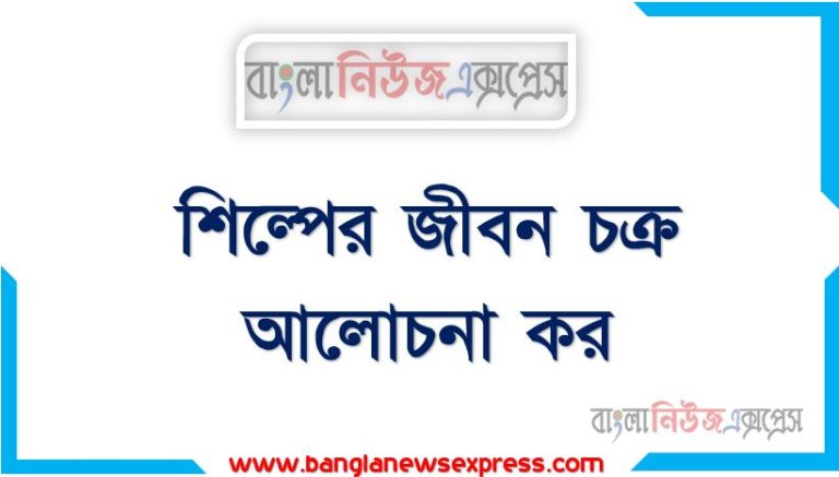 শিল্পের জীবন চক্র আলোচনা কর, শিল্পের জীবন চক্র ব্যাখ্যা কর ৷