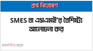 SMES প্রকৃতি বা বৈশিষ্ট্য আলোচনা করুন,SMES বৈশিষ্ট্য কয়টি?, SMES’র চারটি বৈশিষ্ট্য উল্লেখ কর