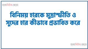 বিনিময় হারকে মুদ্রাস্ফীতি ও সুদের হার কীভাবে প্রভাবিত করে, মুদ্রাস্ফীতি কীভাবে মুদ্রাকে প্রভাবিত করে, মুদ্রাস্ফীতি কী? অর্থনীতিতে এর কেমন প্রভাব পড়ে?