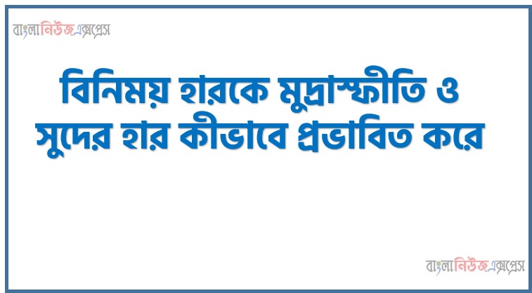 বিনিময় হারকে মুদ্রাস্ফীতি ও সুদের হার কীভাবে প্রভাবিত করে, মুদ্রাস্ফীতি কীভাবে মুদ্রাকে প্রভাবিত করে, মুদ্রাস্ফীতি কী? অর্থনীতিতে এর কেমন প্রভাব পড়ে?