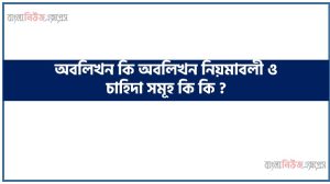 অবলিখন কি অবলিখন নিয়মাবলী ও চাহিদা সমূহ কি কি ? 18 অবলিখন কি অবলিখন নিয়মাবলী ও চাহিদা সমূহ কি কি ?