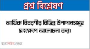 আর্থিক বিবরণীর বিভিন্ন উপাদানসমূহ সংক্ষেপে আলোচনা কর। 4 আর্থিক বিবরণীর বিভিন্ন উপাদানসমূহ সংক্ষেপে আলোচনা কর।