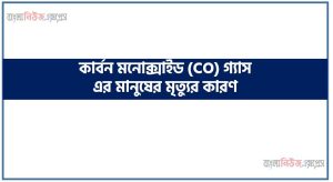 কার্বন মনোক্সাইড (CO) গ্যাস এর মানুষের মৃত্যুর কারণ 3 কার্বন মনোক্সাইড (CO) গ্যাস এর মানুষের মৃত্যুর কারণ