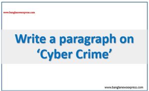 Write a paragraph on ‘Cyber Crime’, Short Paragraph on Cyber Crime 2 Write a paragraph on ‘Cyber Crime’, Short Paragraph on Cyber Crime, Write a composition on ‘Cyber Crime’, Short composition on Cyber Crime, Cyber Crime