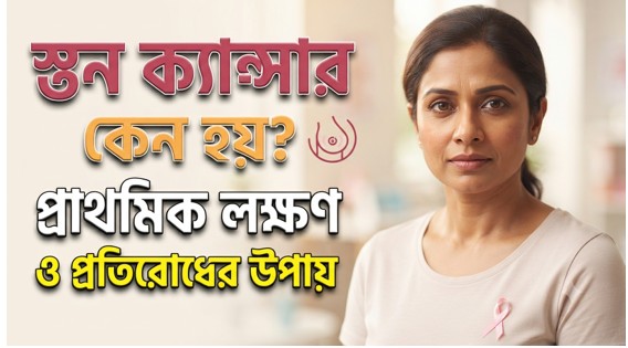 স্তন ক্যান্সার কেন হয়? প্রাথমিক লক্ষণ ও প্রতিরোধের উপায়, স্তন ক্যান্সার সম্পর্কে গুরুত্বপূর্ণ তথ্য